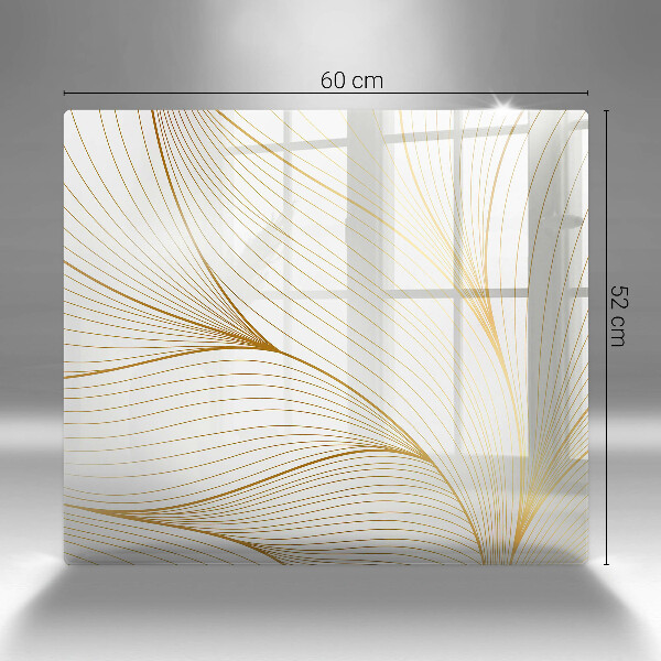 Sklo za varnú dosku Vzor moderných línií