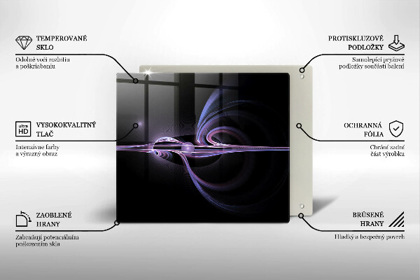 Sklo za varnú dosku Moderná abstrakcia