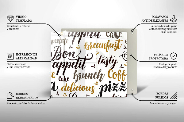 Sklo za varnú dosku Bon Appetit