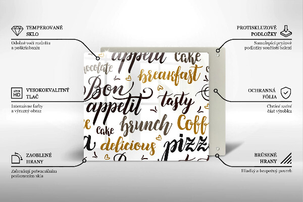 Sklo za varnú dosku Bon Appetit