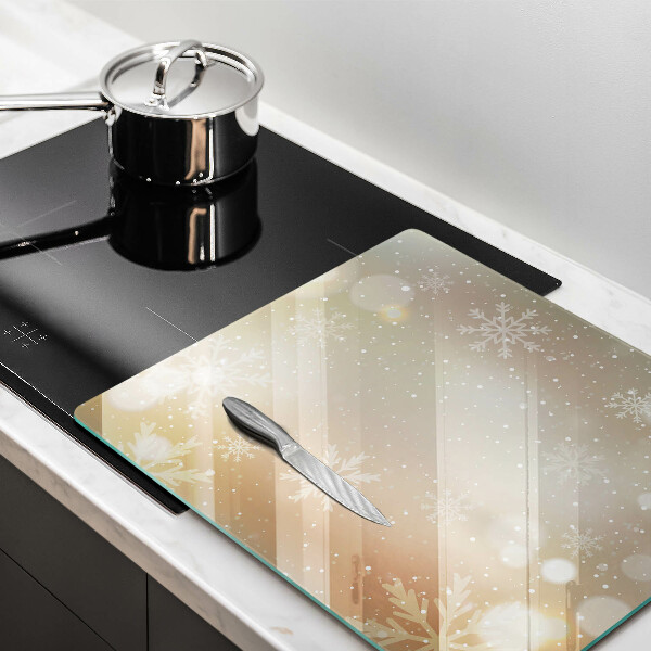 Krycia doska na sporák Snehové vločky