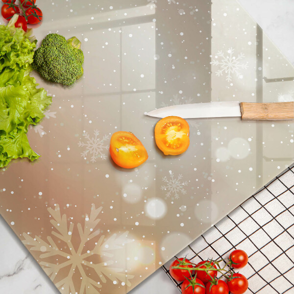 Krycia doska na sporák Snehové vločky