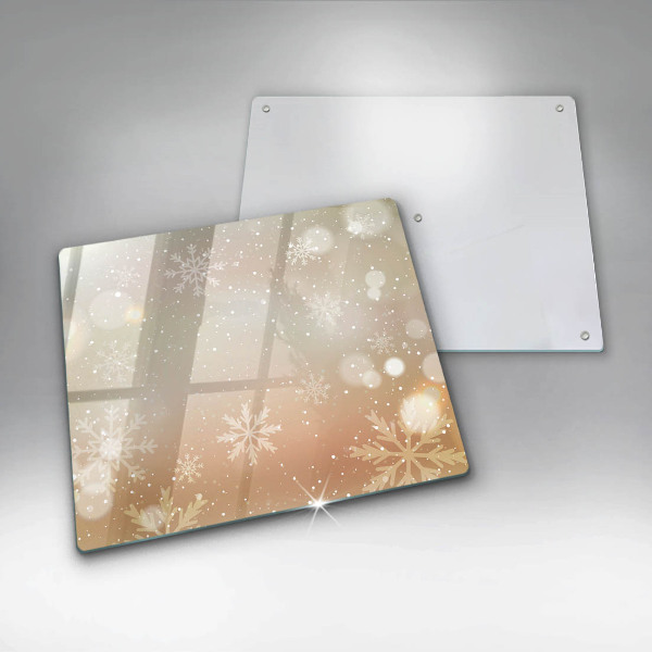 Krycia doska na sporák Snehové vločky
