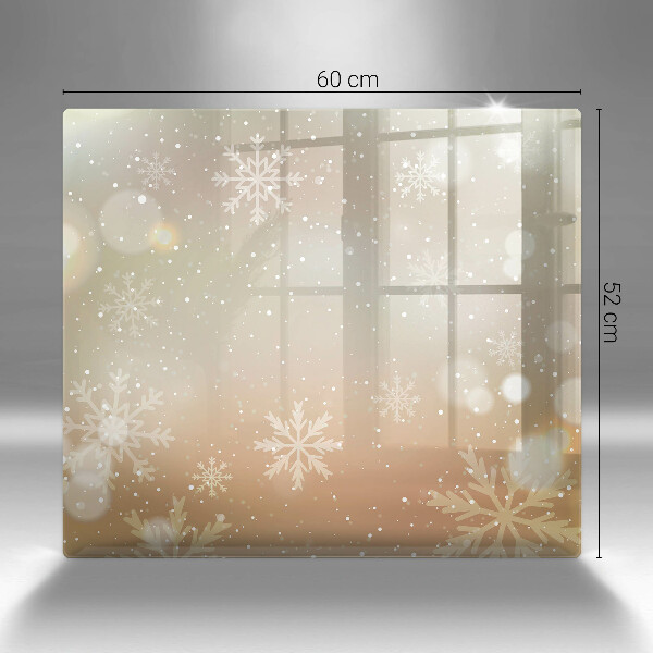 Krycia doska na sporák Snehové vločky