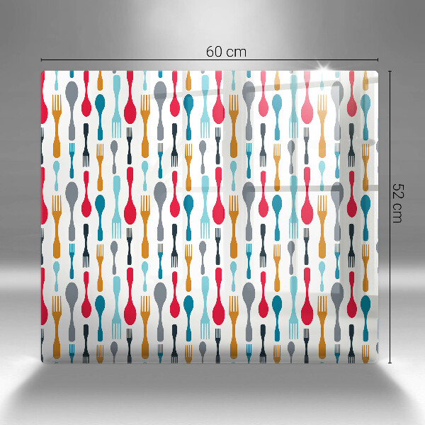 Krycia doska na sporák Ilustrácia lyžice