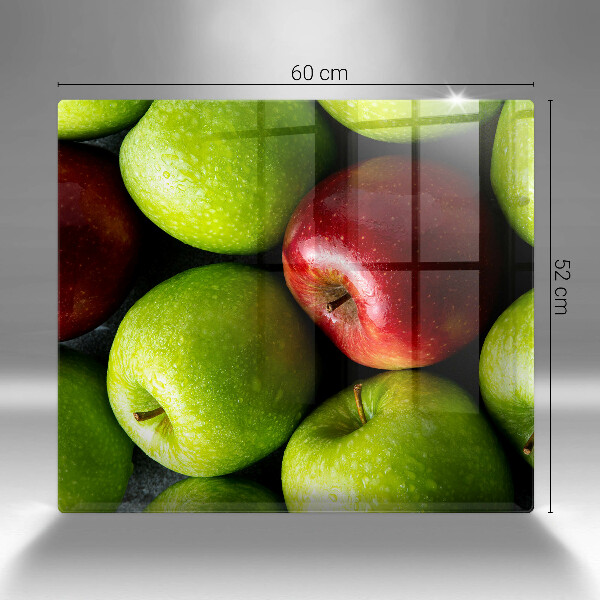 Sklenený kryt za sporák Šťavnaté jablká