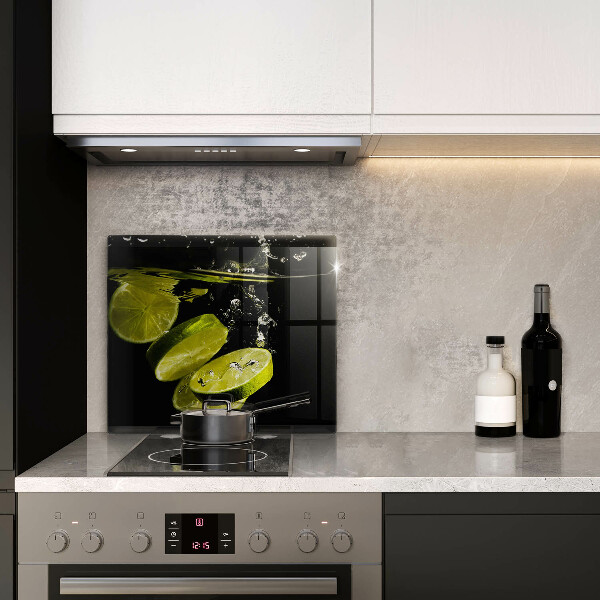 Krycia doska na sporák Limetky vo vode