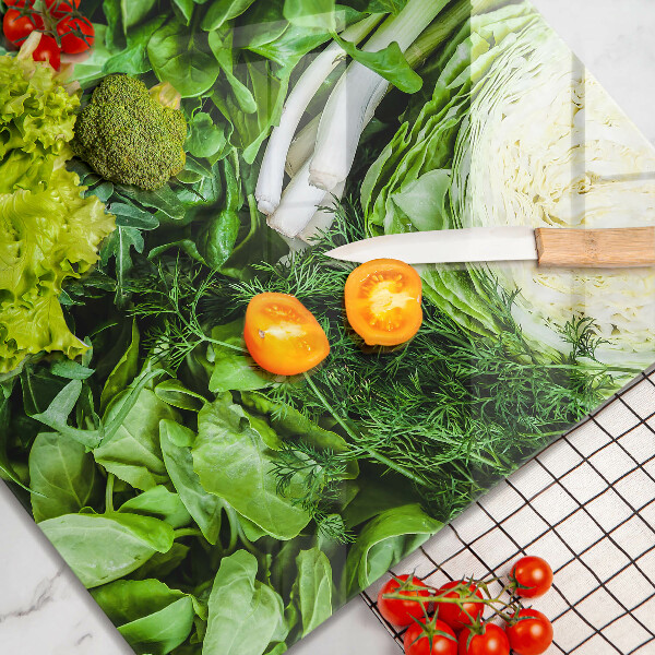 Krycia doska na sporák Zelená zelenina