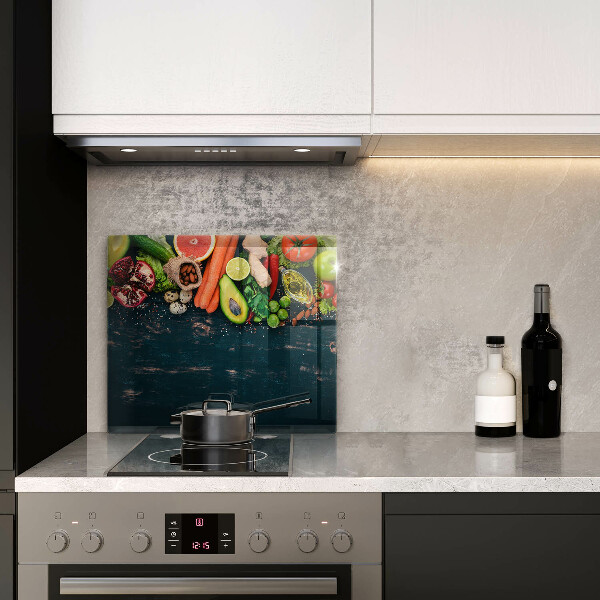 Krycia doska na sporák Ovocie a zelenina