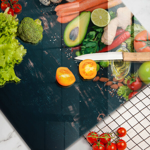 Krycia doska na sporák Ovocie a zelenina