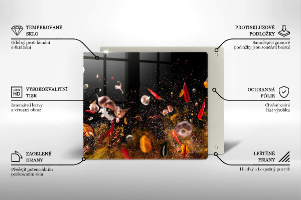 Krycia doska na sporák Horúce korenie