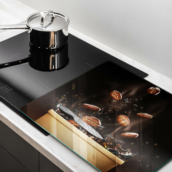 Krycia doska na sporák Horúce kávové zrná