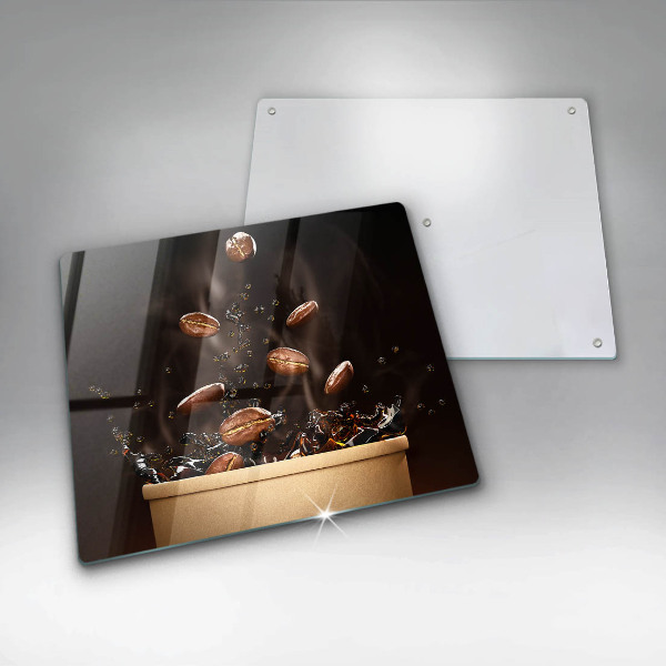 Krycia doska na sporák Horúce kávové zrná