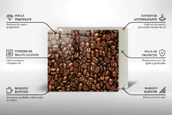 Krycia doska na sporák Kávové zrná