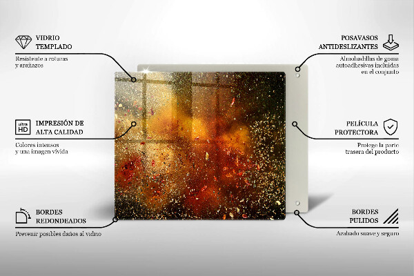 Krycia doska na sporák Farebné korenie