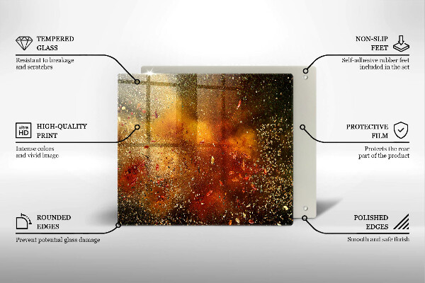 Krycia doska na sporák Farebné korenie