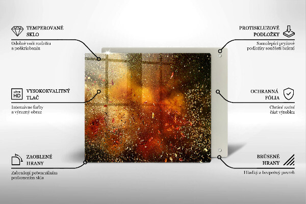 Krycia doska na sporák Farebné korenie