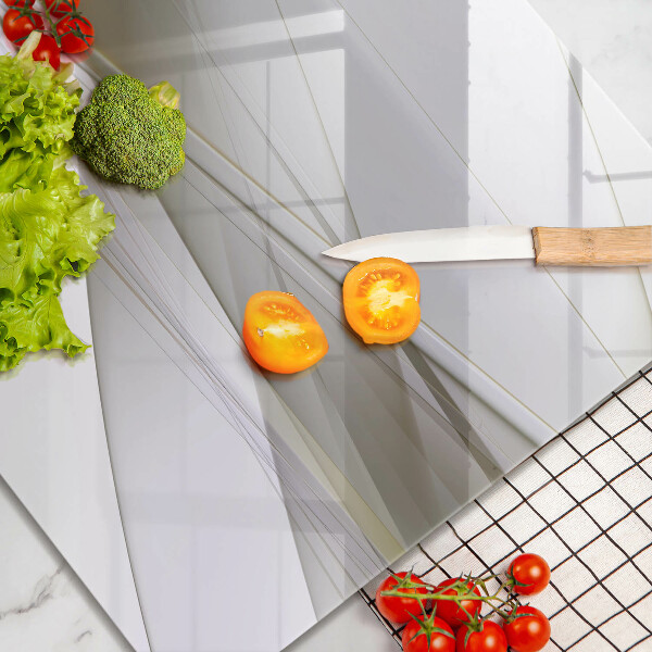 Sklo za varnú dosku Dizajn abstraktných línií