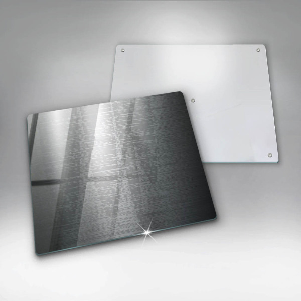 Sklo za varnú dosku Kovová textúra