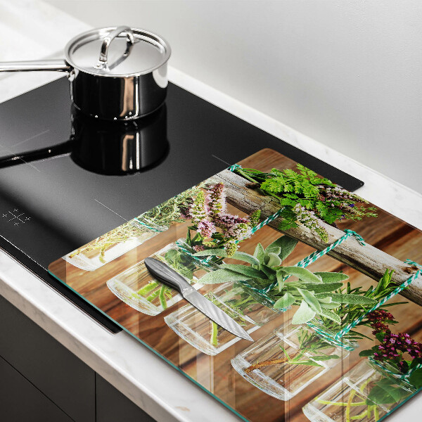 Kryt na indukčnú dosku Bylinky rastliny ročník