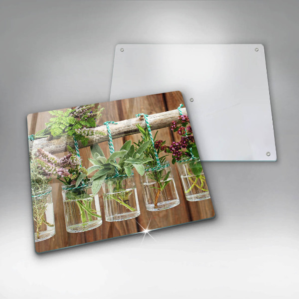 Kryt na indukčnú dosku Bylinky rastliny ročník