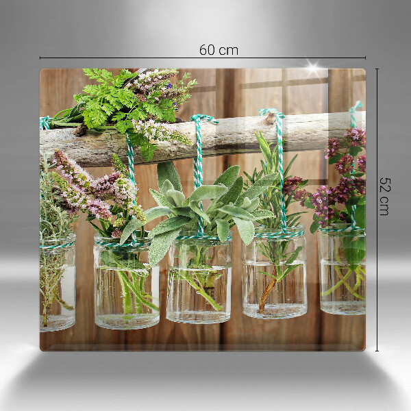 Kryt na indukčnú dosku Bylinky rastliny ročník