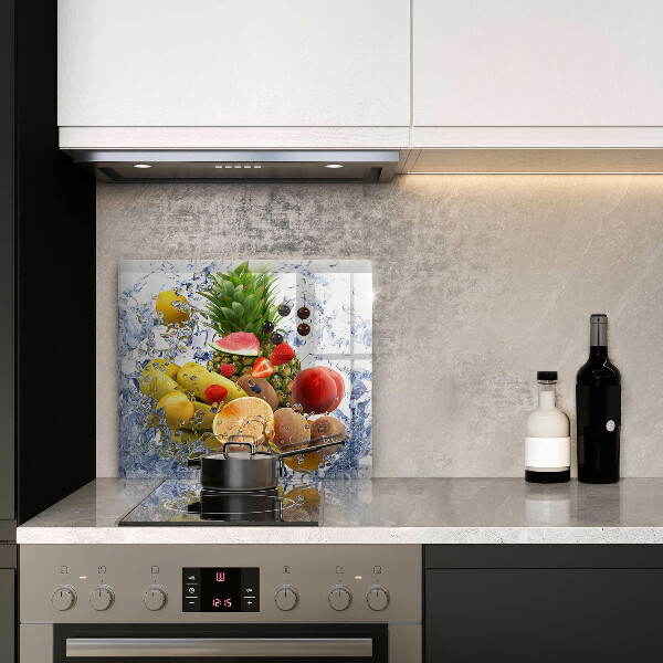 Kryt na indukčnú dosku Šťavnaté ovocie a voda