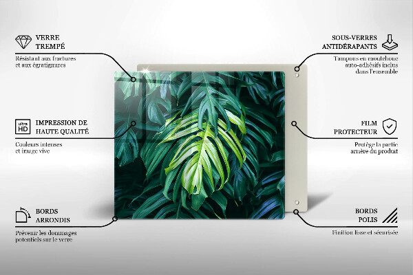 Kryt na indukčnú dosku Listy divokej príšery