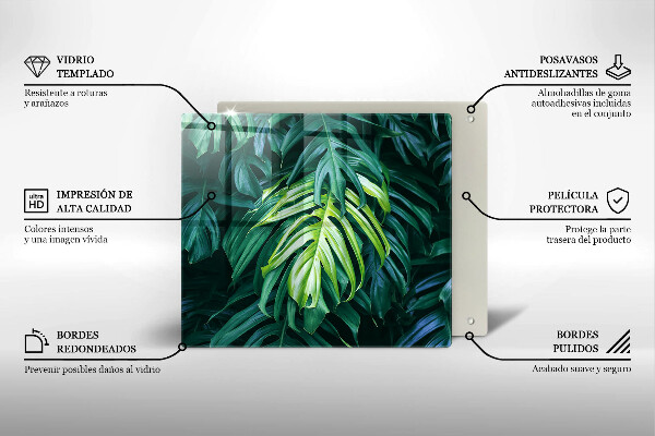 Kryt na indukčnú dosku Listy divokej príšery