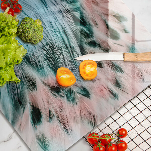 Kryt na indukčnú dosku Boho vtáčie perie