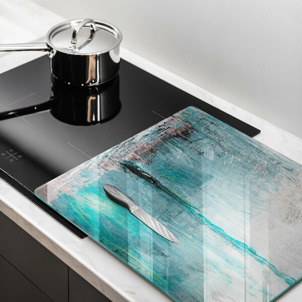 Kryt na indukčnú dosku Farba abstrakcie pozadia