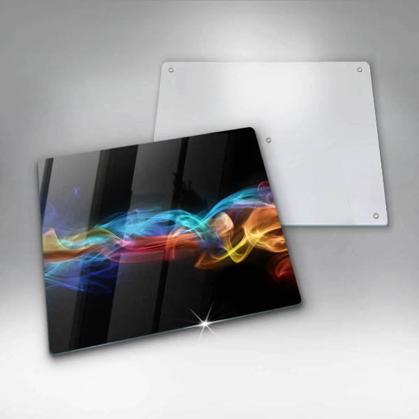 Sklo za varnú dosku Farebný dym