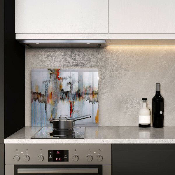 Kryt na indukčnú dosku Abstrakcia farby