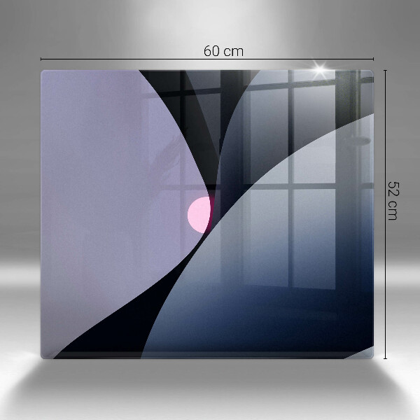 Sklo za varnú dosku Abstraktné tvary