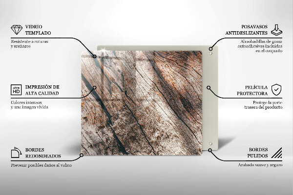 Kryt na indukčnú dosku Drevená konštrukcia