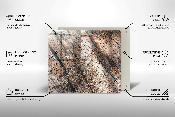 Kryt na indukčnú dosku Drevená konštrukcia