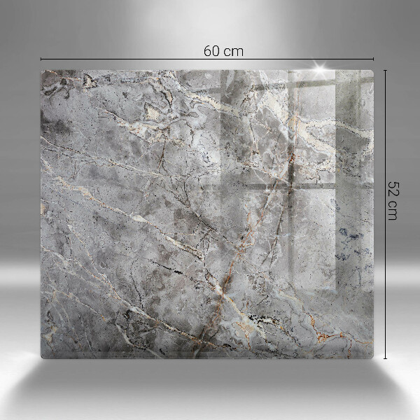 Kalené sklo za sporák Textúra kameňa