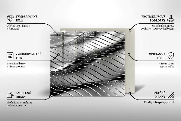 Kryt na indukčnú dosku 3D kovová konštrukcia