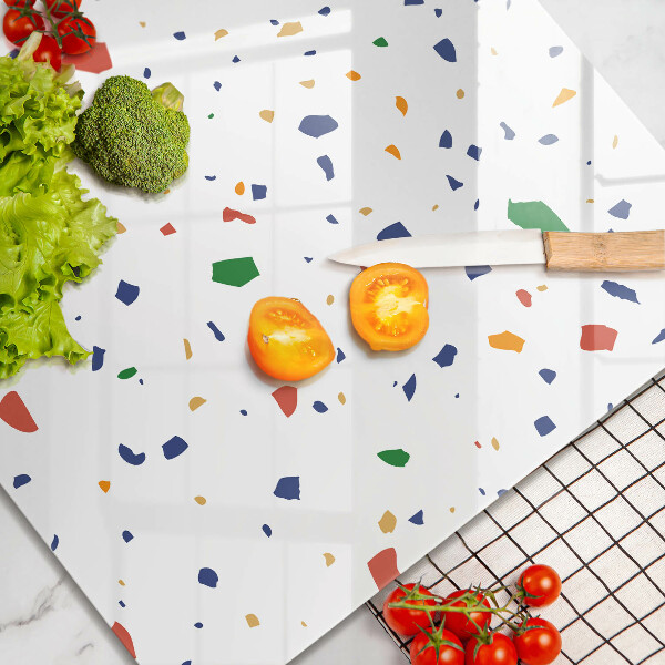 Krycia doska na sporák Farebná kamenina