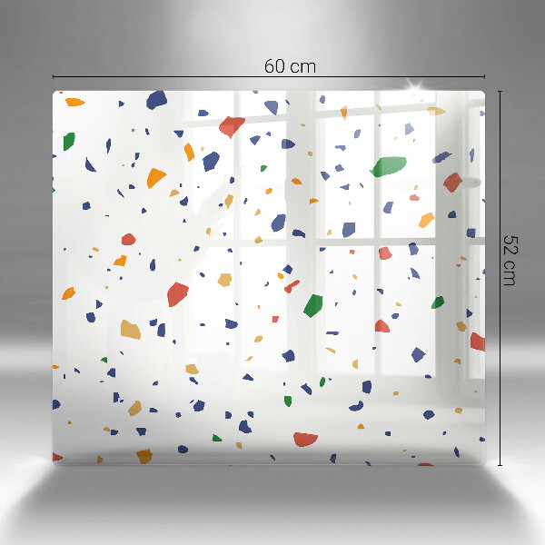 Krycia doska na sporák Farebná kamenina