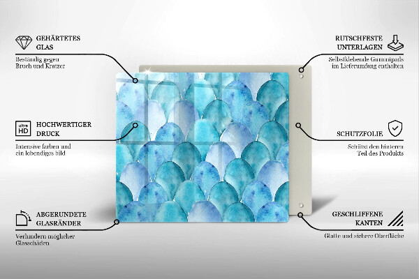 Krycia doska na sporák Akvarelové váhy