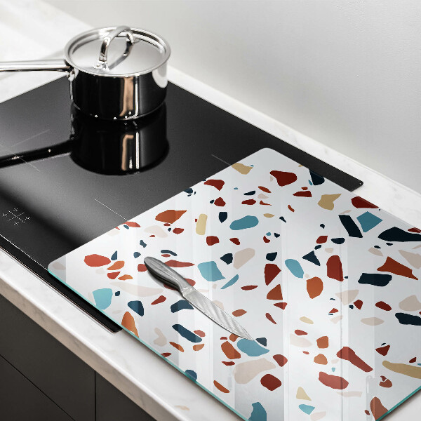 Krycia doska na sporák Dekoratívny kameň