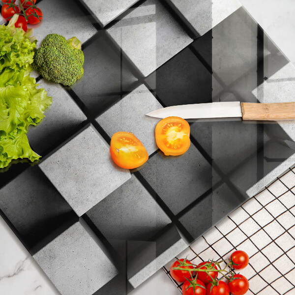 Krycia doska na sporák 3D geometria pozadia