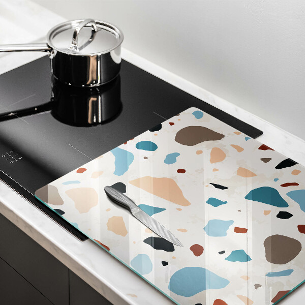 Krycia doska na sporák Dekoratívna kamenina