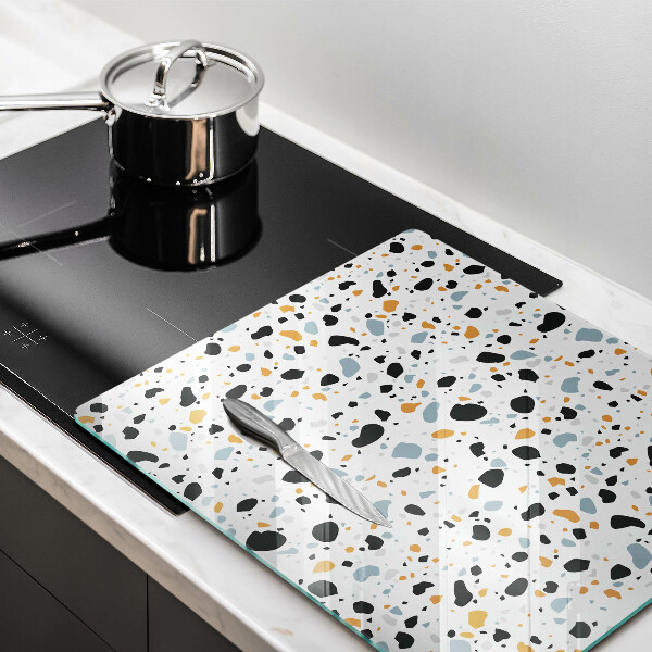 Krycia doska na sporák Dekoratívna kamenina