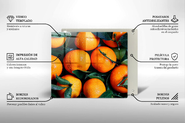 Krycia doska na sporák Pomarančové ovocie