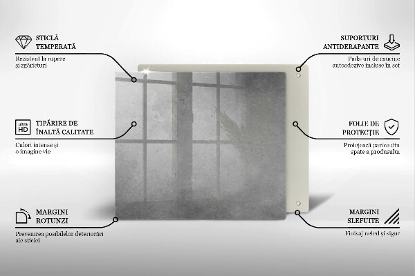 Kryt na indukčnú dosku Betónové textúry pozadia