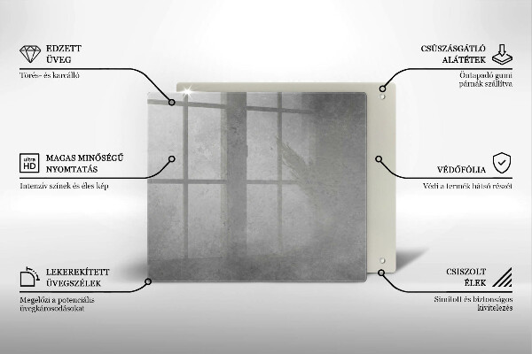 Kryt na indukčnú dosku Betónové textúry pozadia