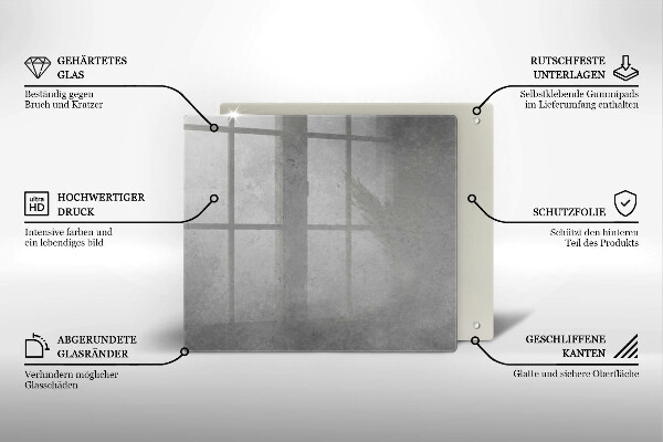 Kryt na indukčnú dosku Betónové textúry pozadia