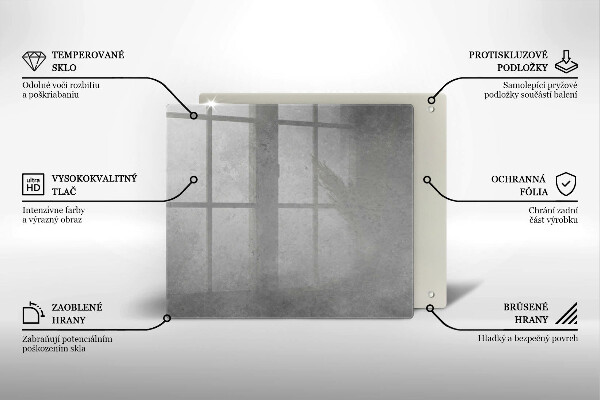 Kryt na indukčnú dosku Betónové textúry pozadia